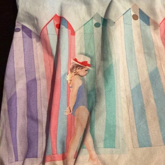 New with tags Lapin House Colorful Sleeveless Button-Up Shirt 5t - Picture 3 of 8